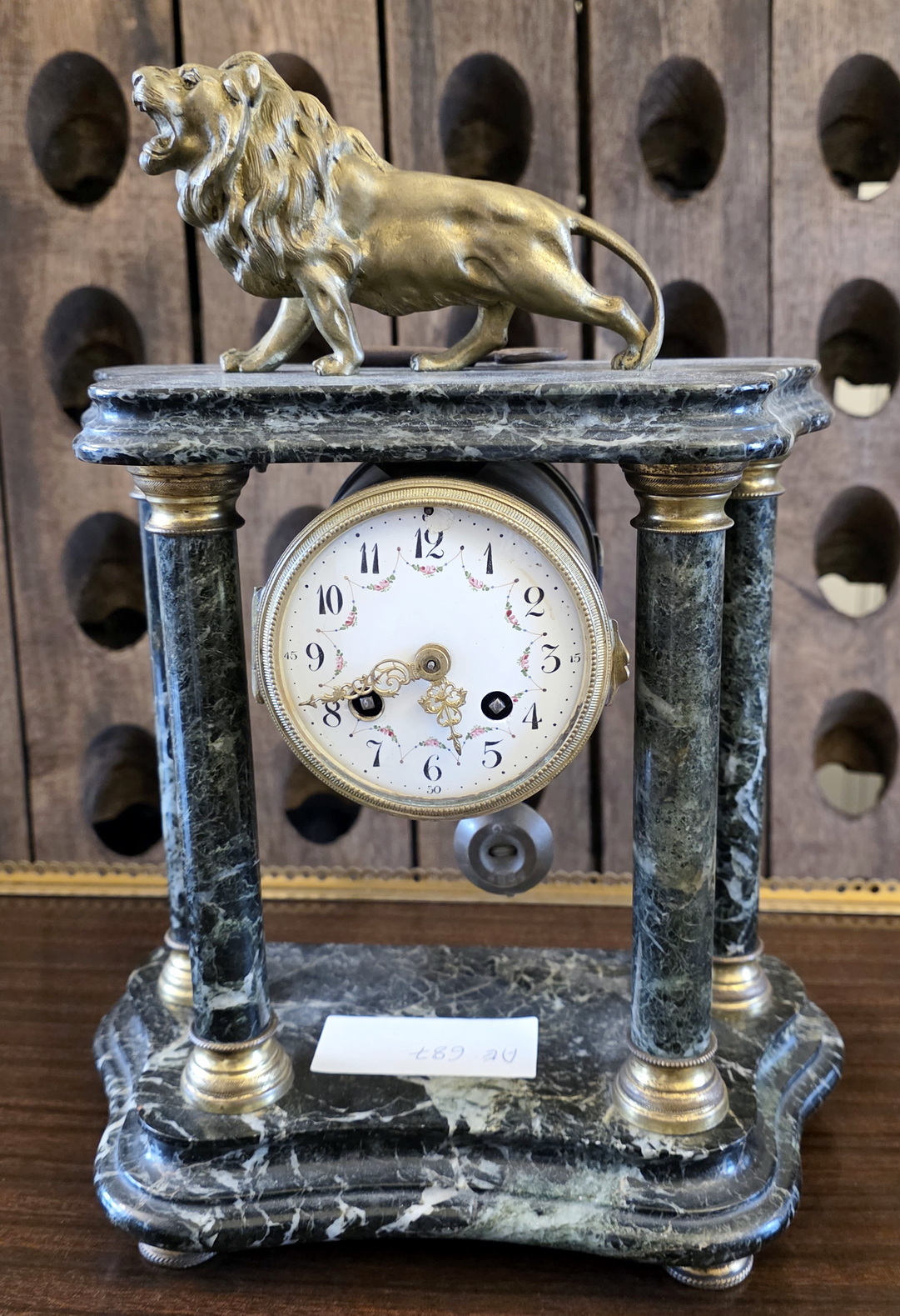 A French Portico Clock